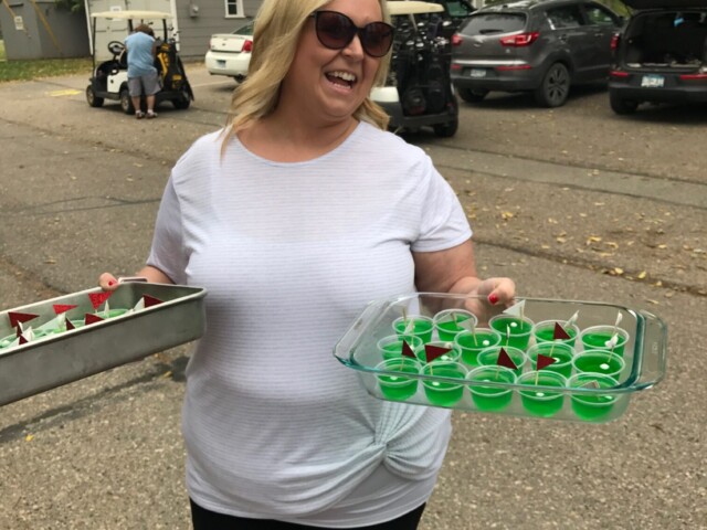 lindsey and her shots